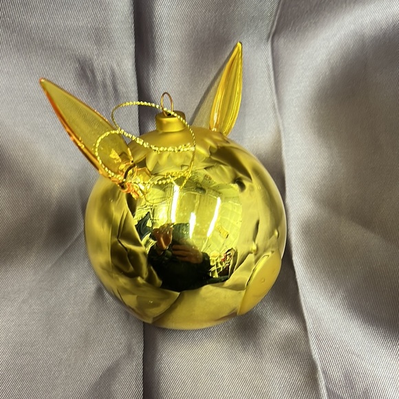 NWT,Alessi AMJ13 5 GD Donkey Bauble for Christmas Tree, Blown Glass, Gold, 13.5 - Picture 6 of 17